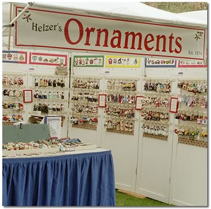 ornaments booth